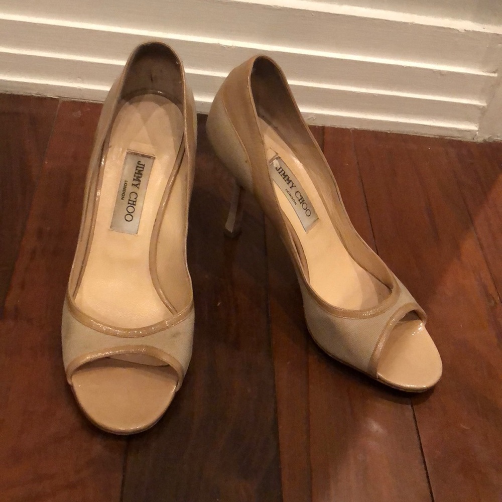 Jimmy Choo Peep Toe